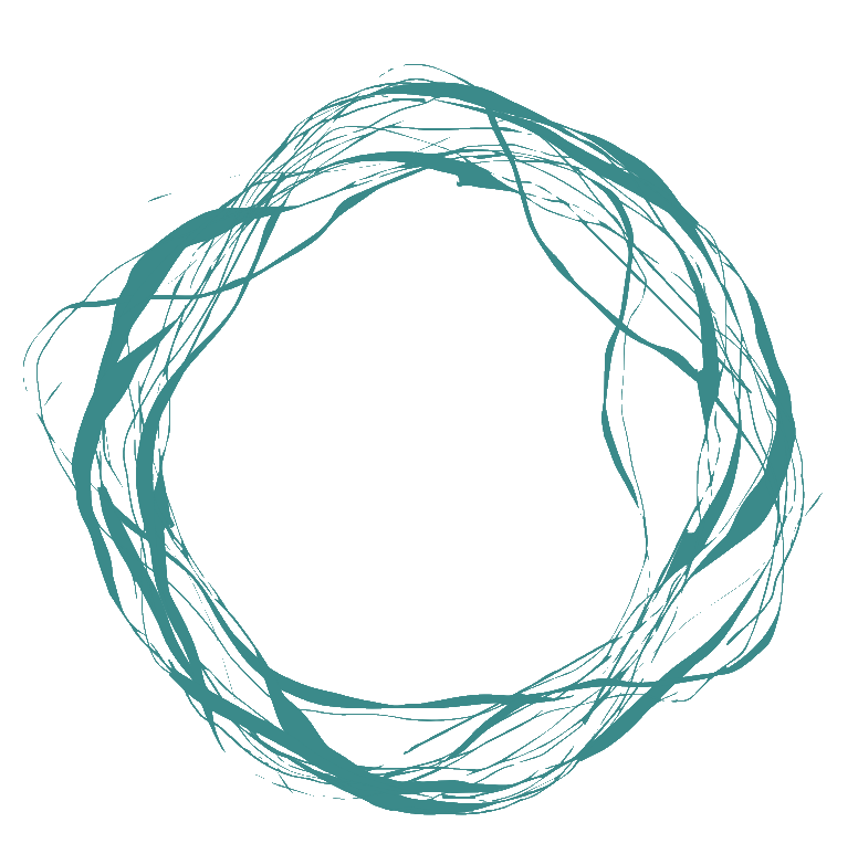 Ολότητες — circular threads emblem
